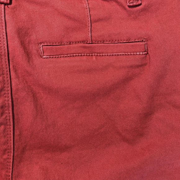 Size 6 X 25 d. jeans Womens Ankle Jeans Stretchy Folded Hem Salmon Color - Picture 10 of 11